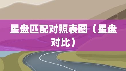 星盘匹配对照表图（星盘对比）