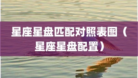 星座星盘匹配对照表图（星座星盘配置）