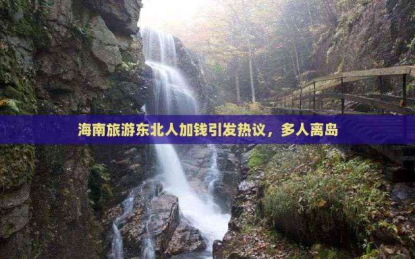 海南旅游东北人加钱引发热议，多人离岛