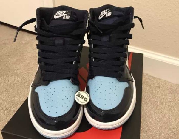 AJ1全明星北卡蓝开箱测评 AJ1全明星北卡蓝实物欣赏