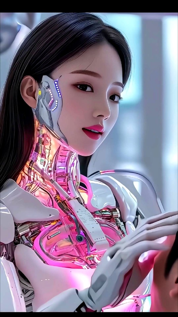 女性角色危机？日本仿真“美女机械人”引热议，内部构造极为真实