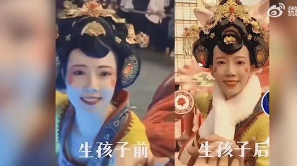 不倒翁姐姐生娃后面容憔悴？对贩卖婚育焦虑的要喝声倒彩