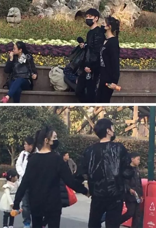 冯绍峰林允牵手游玩照曝光