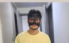 萨尔瓦多晒佩戴订制护具的照片：我准备好了