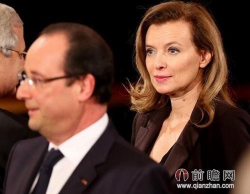 法总统与女演员有染 穿城私会