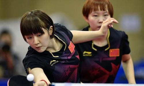 国乒冠军陈梦是黄晓明表妹？曾与张继科混合双打，佟大为互动！