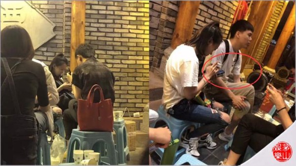 各自安好？毕滢与人约饭坐姿豪放，洪欣已成网红与张丹峰恩爱如初