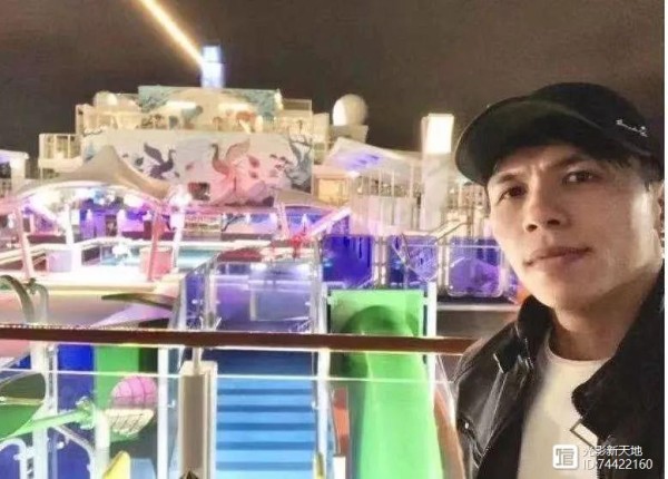 香港男星被困邮轮，和4名肺炎患者同船，仍不戴口罩发自拍