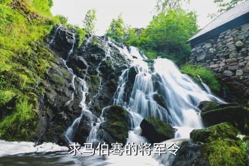 求马伯骞的将军令