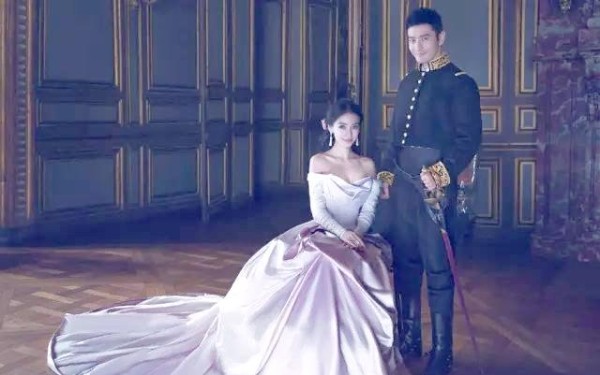 黄晓明与Angelababy婚礼盛况：明星嘉宾齐贺新婚