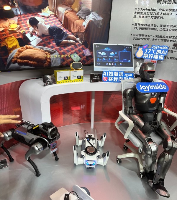 2025世界机器人大会现场    图片来源：每经记者 王郁彪