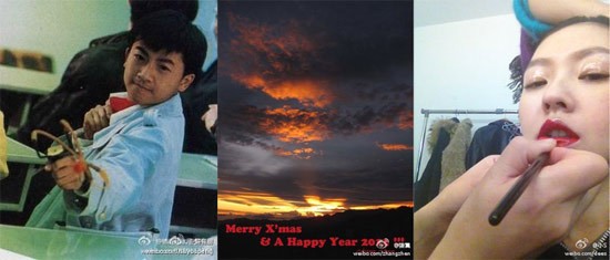 盘点明星如何过圣诞：五花八门各有玩法(图)