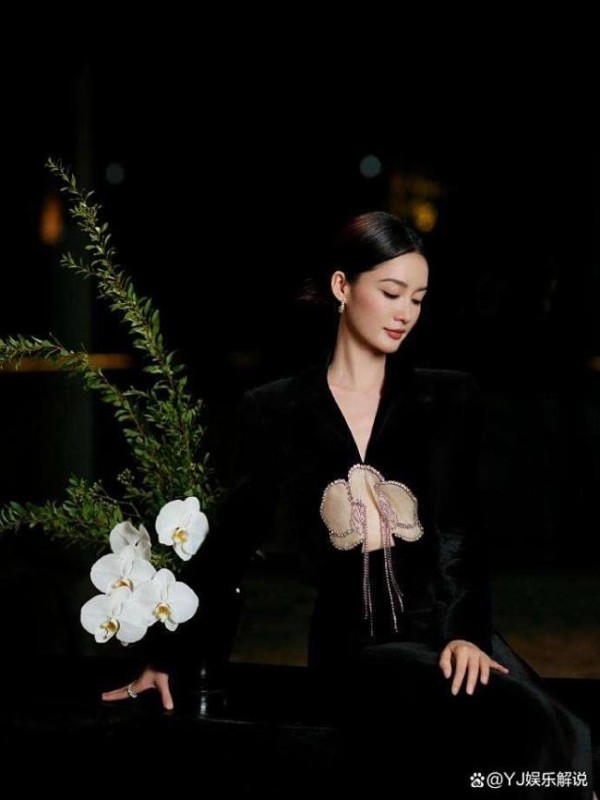 明星W盛典造型图 李沁新中式美学惊艳全场