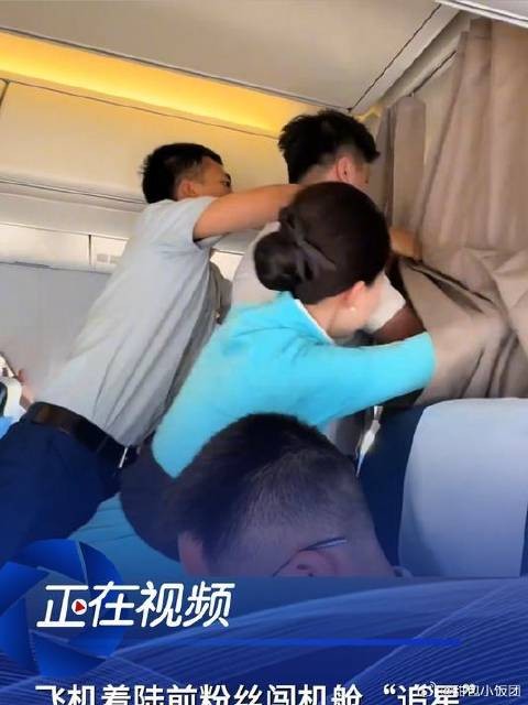 田栩宁飞机着陆前粉丝闯机舱追星,官方回应:贵宾室也有去维护