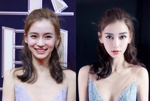 看女明星普通照片与精修照片后的对比，到底谁的照片离不了PS？
