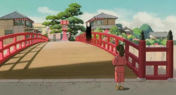 动漫：无脸男对千寻不是爱情，她是无脸男的偶像，送钱打call