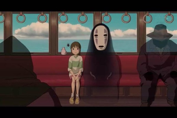 动漫：无脸男对千寻不是爱情，她是无脸男的偶像，送钱打call