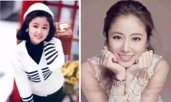 从小美到大的明星，杨幂小叮当小时候比现在更好看