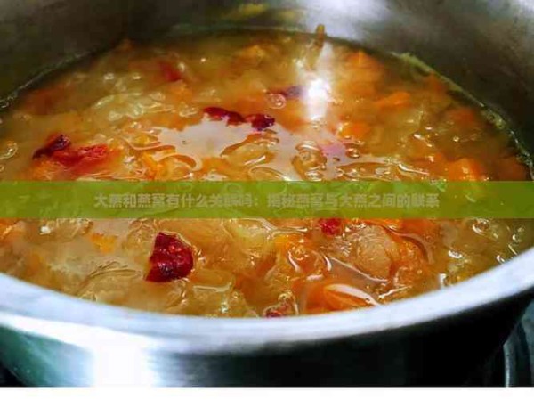 大燕和燕窝有什么关联吗：揭秘燕窝与大燕之间的联系