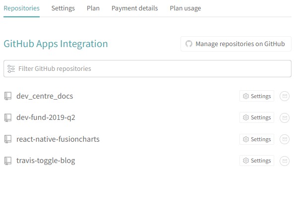 Manage Repositories