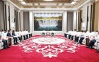 郑建邦率队在黑龙江省开展调研 许勤拜会郑建邦一行
