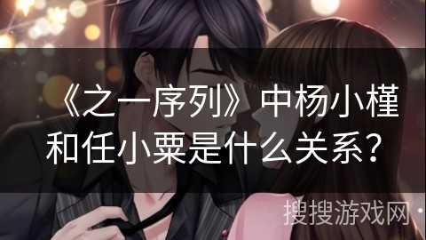 《之一序列》中杨小槿和任小粟是什么关系？
