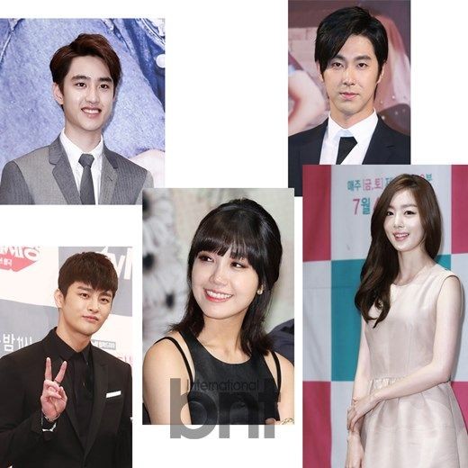 EXO DO, 徐仁国，郑恩智，允浩，韩善华