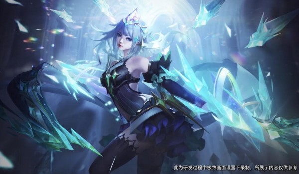 虞姬传说皮肤启明星使爆料，水晶特效酷炫，出场动画就值5W点券