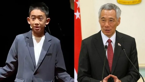 陈小春儿子Jasper全英演讲：有李显龙影子。