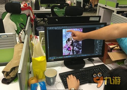 阿娇携手男星代言 《超凡三国》内部照流出