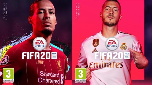 FIFA 20封面明星揭晓——C罗已经被取代，阿扎尔和范戴克上榜