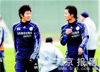 国奥两将惊喜与大腕合练于海豪言能适应切尔西节奏