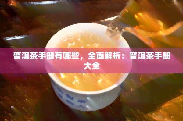 普洱茶手册有哪些，全面解析：普洱茶手册大全