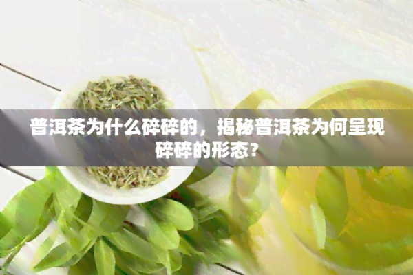 普洱茶为什么碎碎的，揭秘普洱茶为何呈现碎碎的形态？