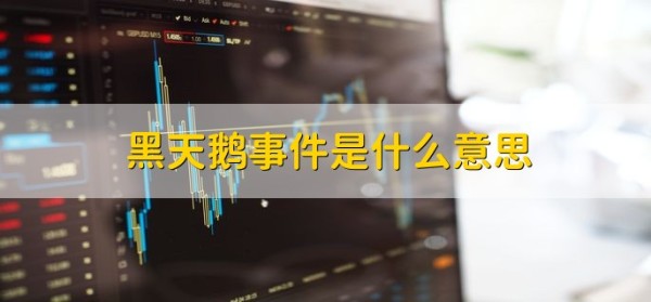 黑天鹅事件是什么意思，炒股票有什么后果