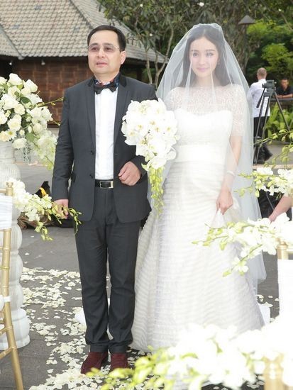 杨幂与父亲