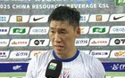 朱辰杰：球队的发挥配不上胜利，剩下7轮不会放弃