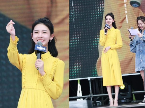 女明星化身“小黄鸭”，赵丽颖甜美，娜扎靓丽，周冬雨女人味十足