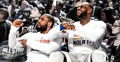 重归于好？欧文：詹姆斯是NBA的MVP，两人关系终于搞明白了
