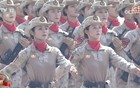 女兵方队，亮相阅兵场！