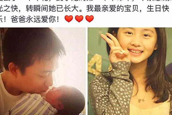 邓超发文想念女儿，这些明星的“贴心小棉袄”，你最羡慕谁呢？