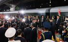 金正恩离京返程