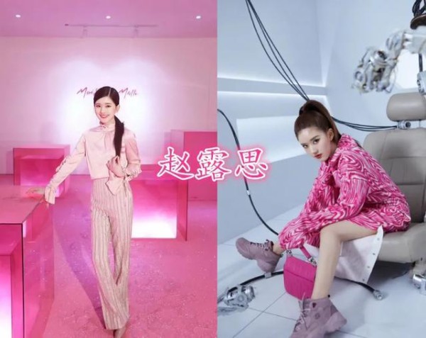 女明星遇上芭比粉，虞书欣可爱关晓彤有反差，看到赵露思没认出来
