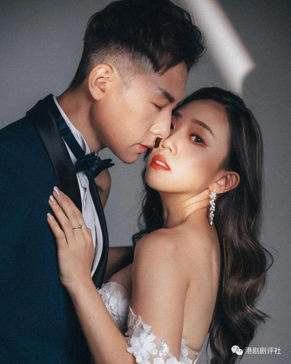 TVB富二代男星结婚过大礼，巨型花胶干鲍鱼摆满台劲阔绰