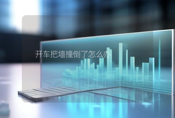 开车把墙撞倒了怎么办