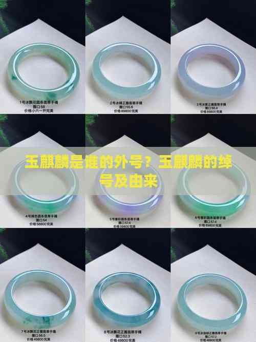 玉麒麟是谁的外号？玉麒麟的绰号及由来
