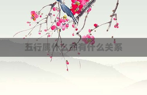 五行属什么命有什么关系