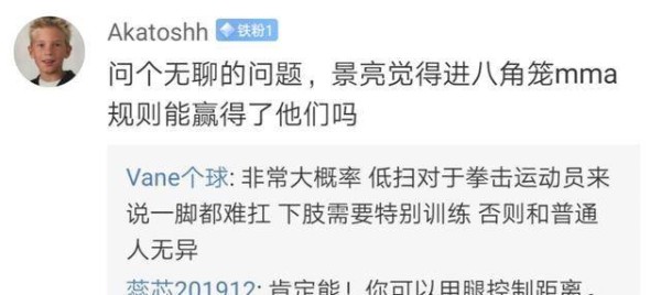 耻辱！<a style='color:#f10404;' href='https://www.mingxing.cc/tags-2603.html ' target='_blank'>李景亮</a>粉丝：<a style='color:#f10404;' href='https://www.mingxing.cc/tags-2603.html ' target='_blank'>李景亮</a>能KO约书亚和乌西克，加子能用腿赢