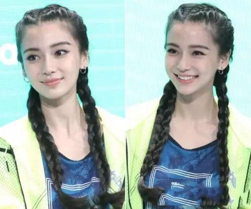 扎上辫子就是村姑的女星！周冬雨你赢了！董洁像传说中的“小芳”