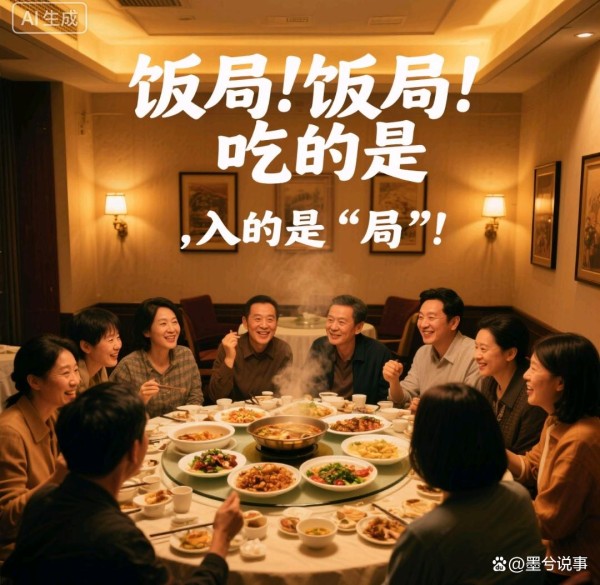 饭局！饭局！吃的是“饭”，入的是“局”！